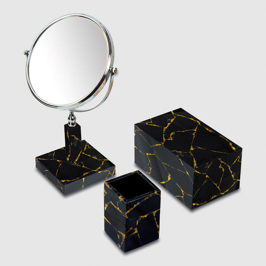 Obsidian Gold Vanity Boutique Set