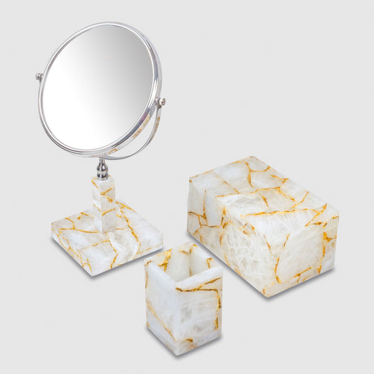 Crystal Gold Vanity Boutique Set