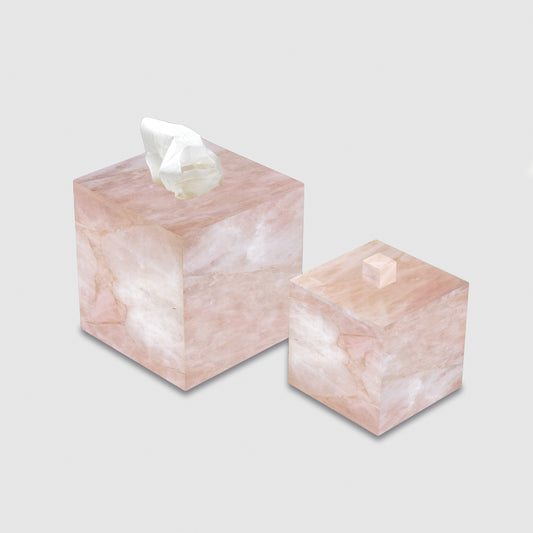 Rose Quartz Tissue Set