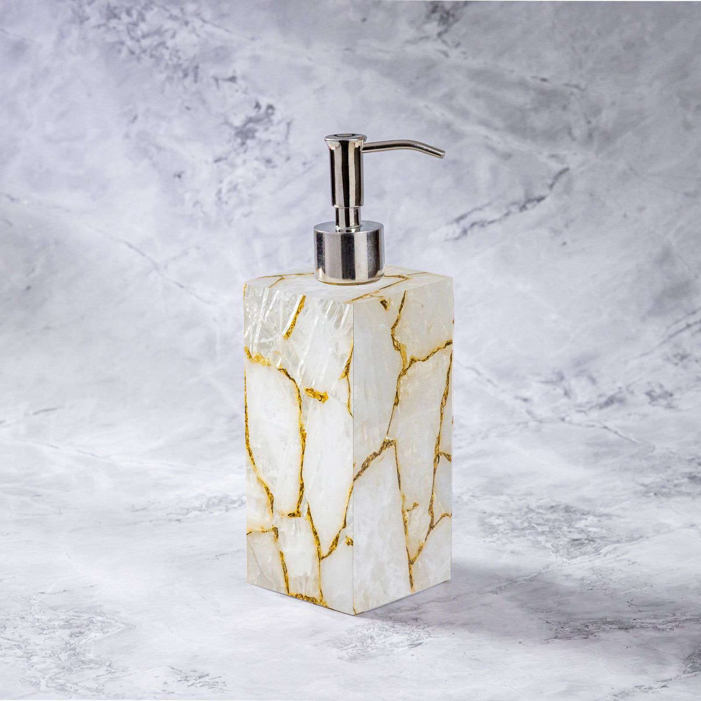 Crystal Gold Bath Set