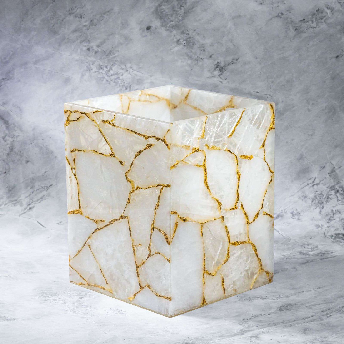 Crystal Gold Bath Set