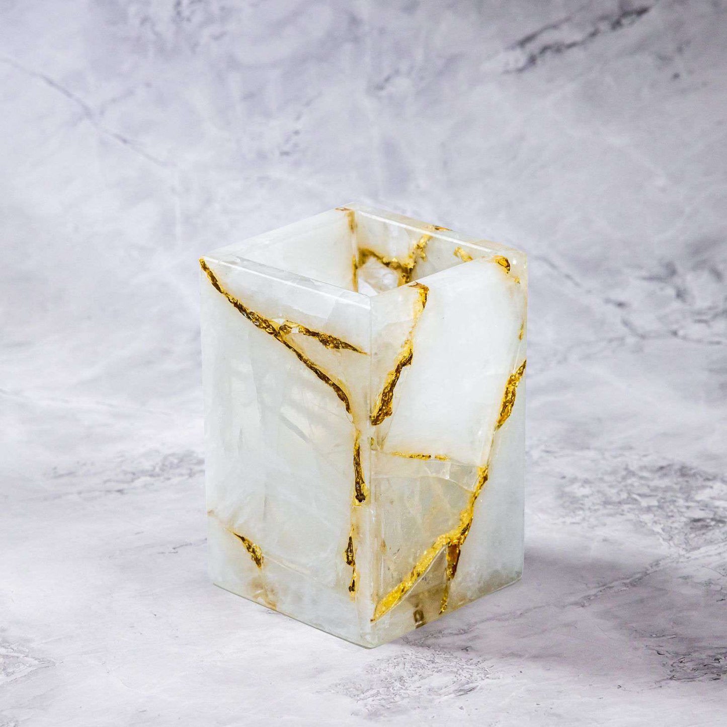 Crystal Gold Bath Set