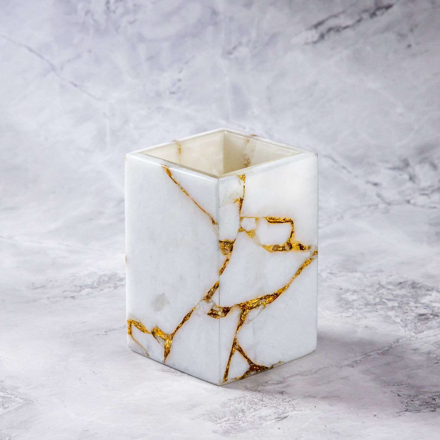 Quartz Gold Vanity Set