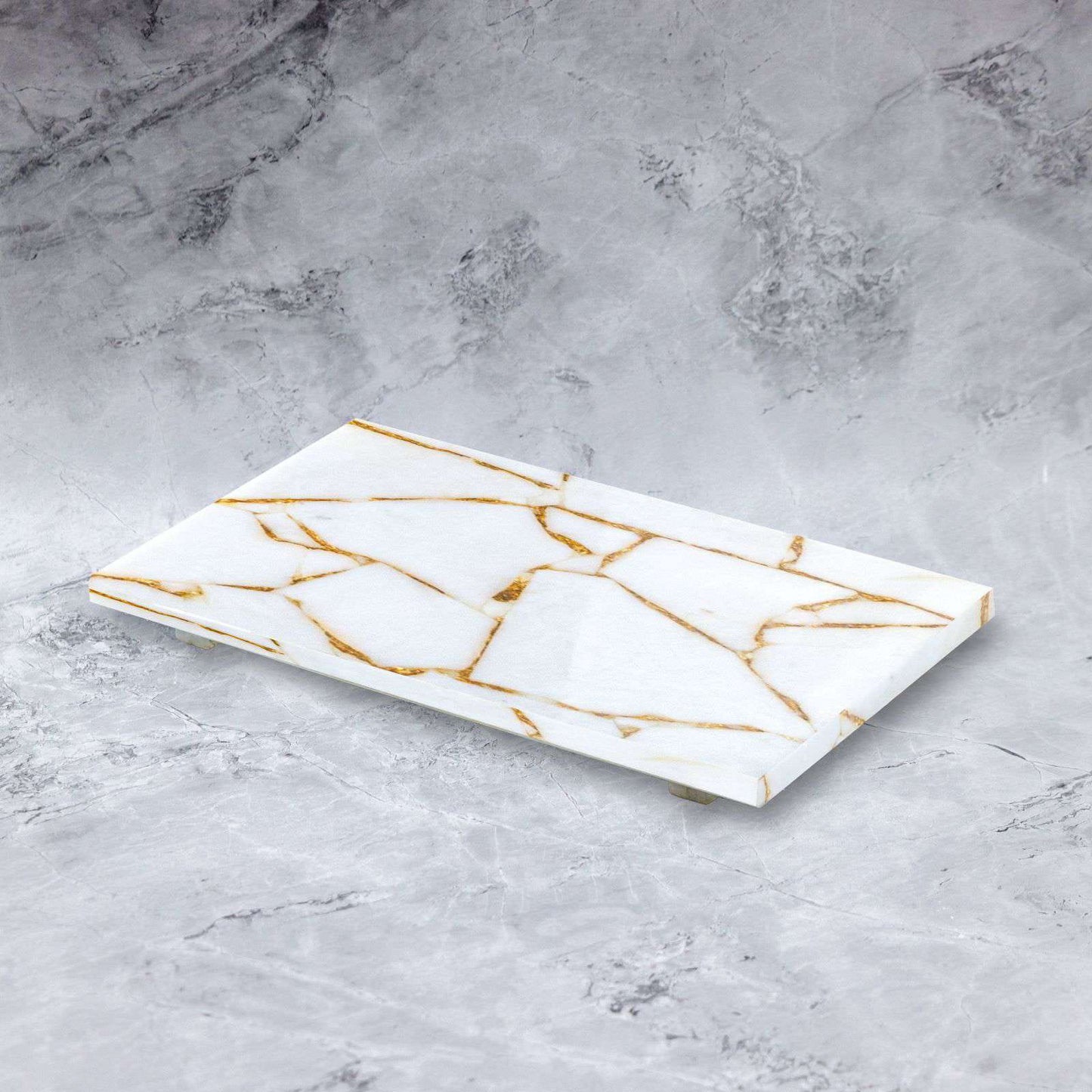 Quartz Gold Vanity Set
