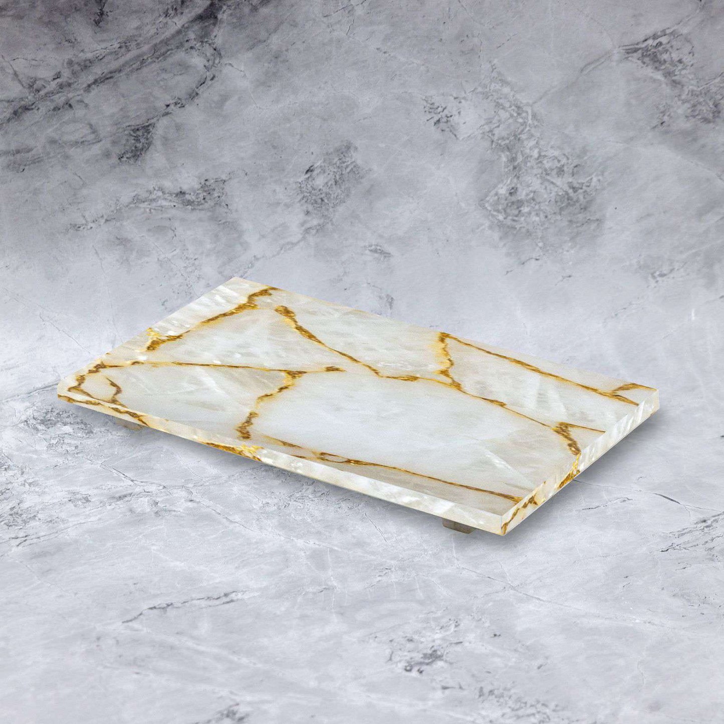 Crystal Gold Vanity Set