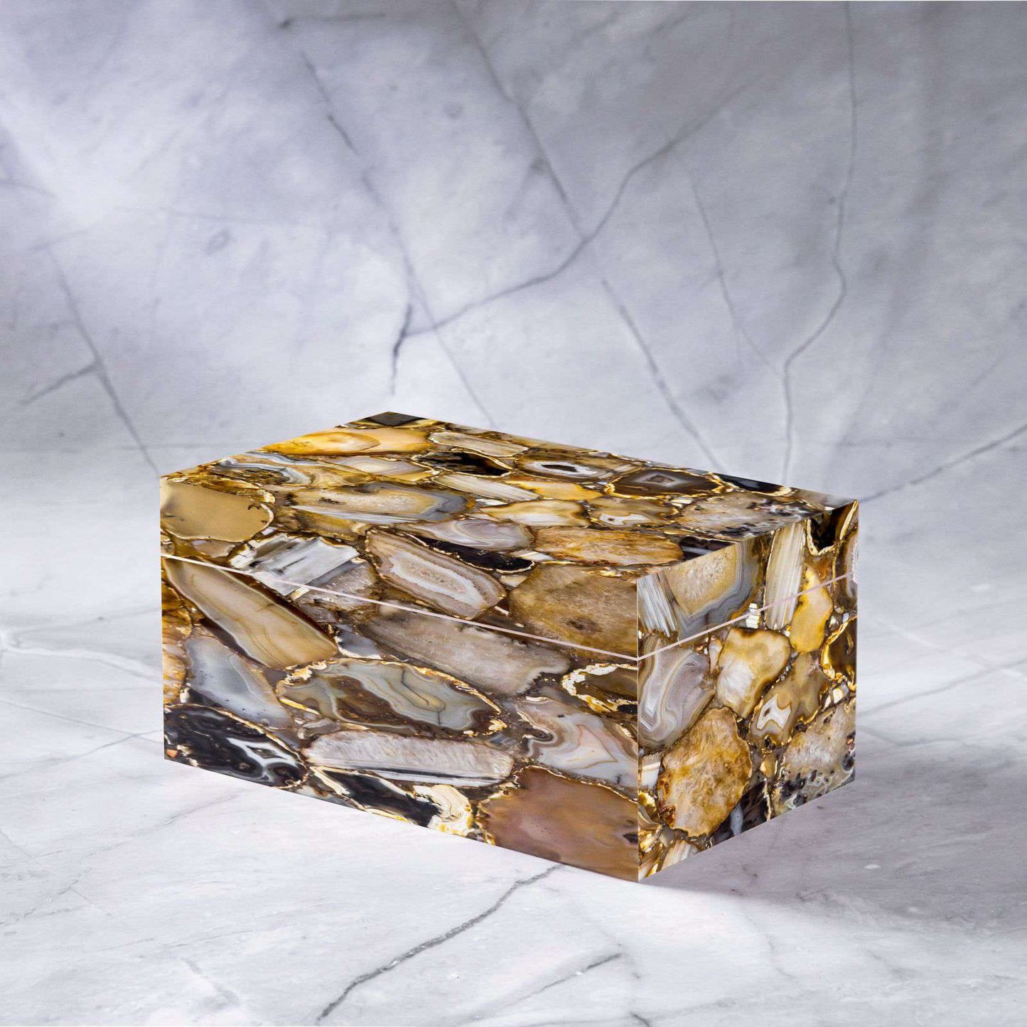 Brown Agate Vanity Set