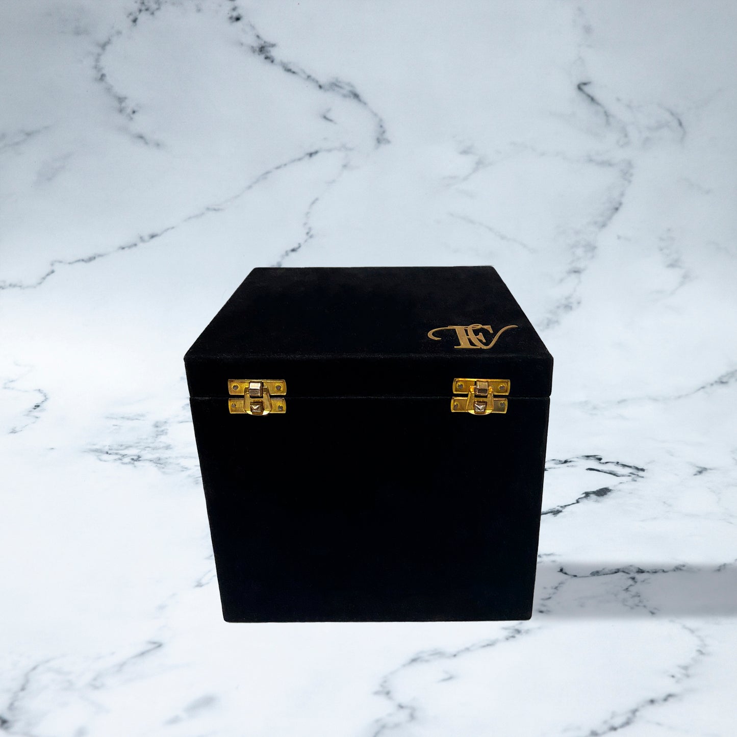 Obsidian Gold Bath Set