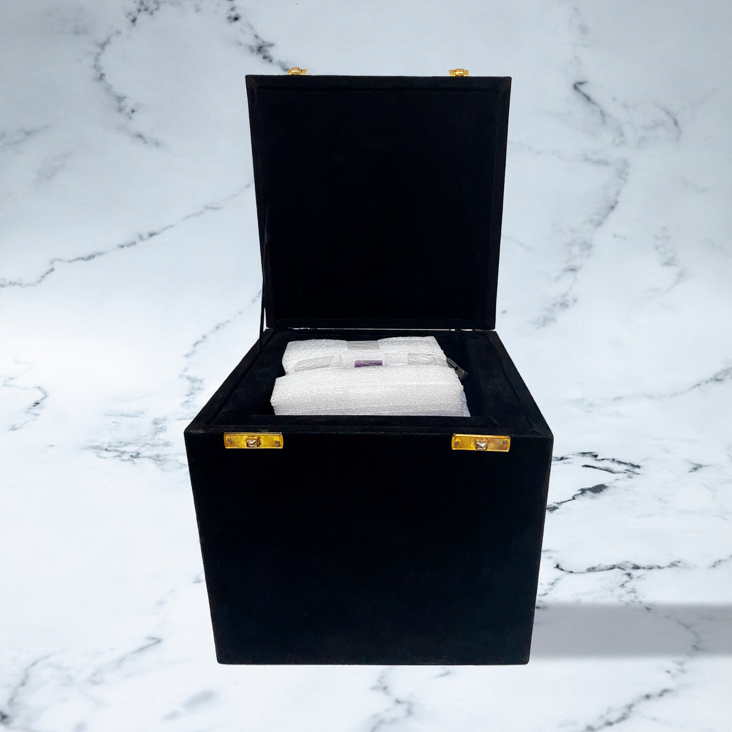Obsidian Gold Vanity Set