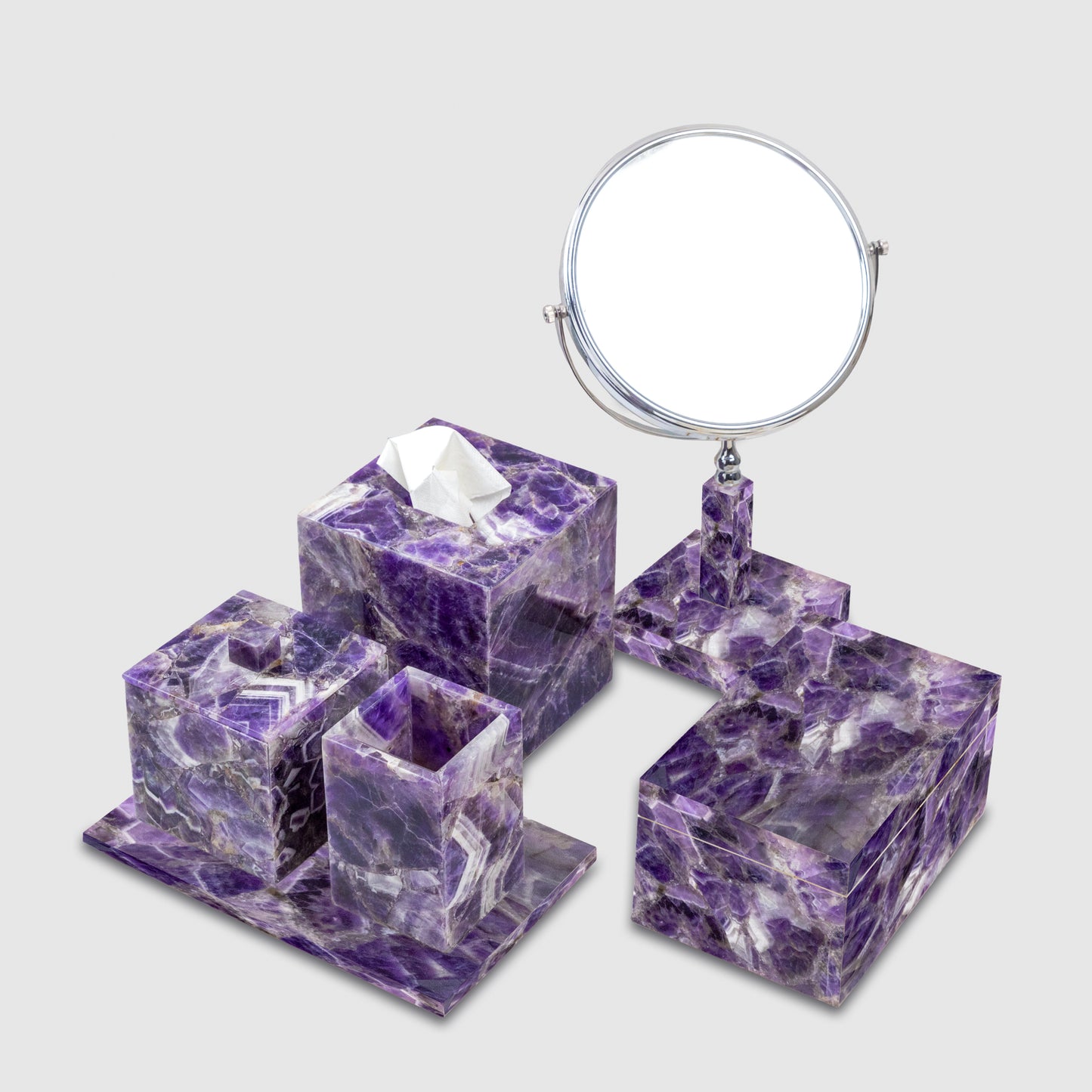 Amethyst Vanity Set