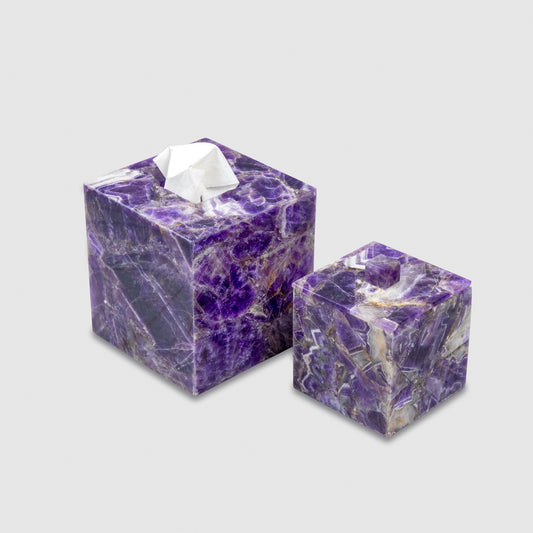 Amethyst Tissue Set