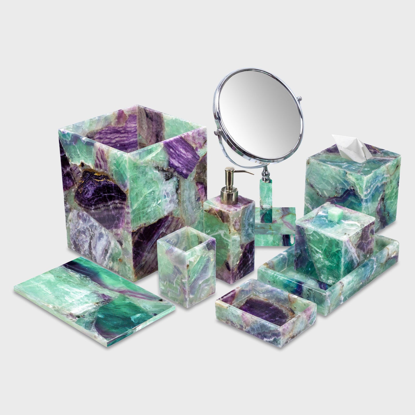 Fluorite Bath Set