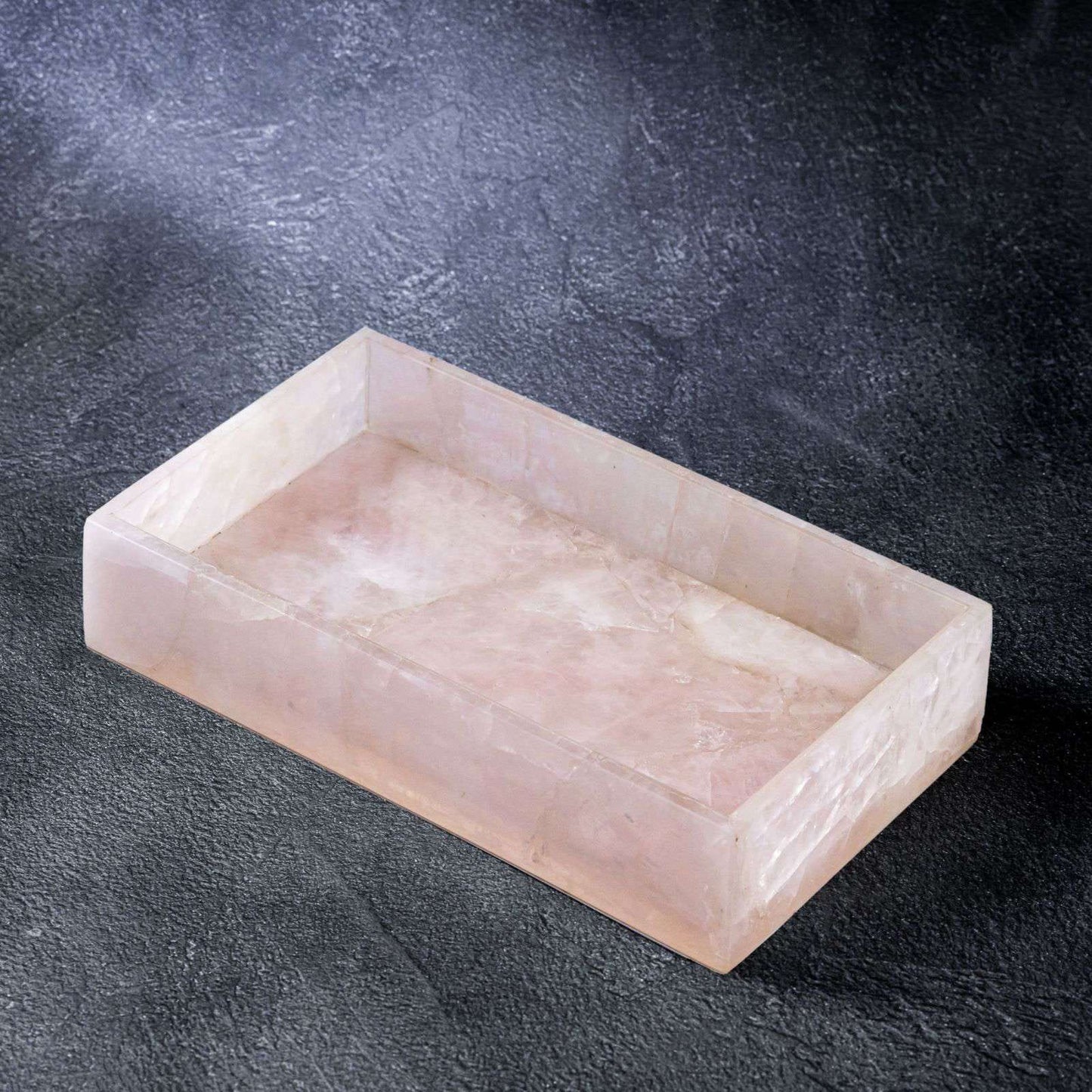 Rose Quartz Bath Set