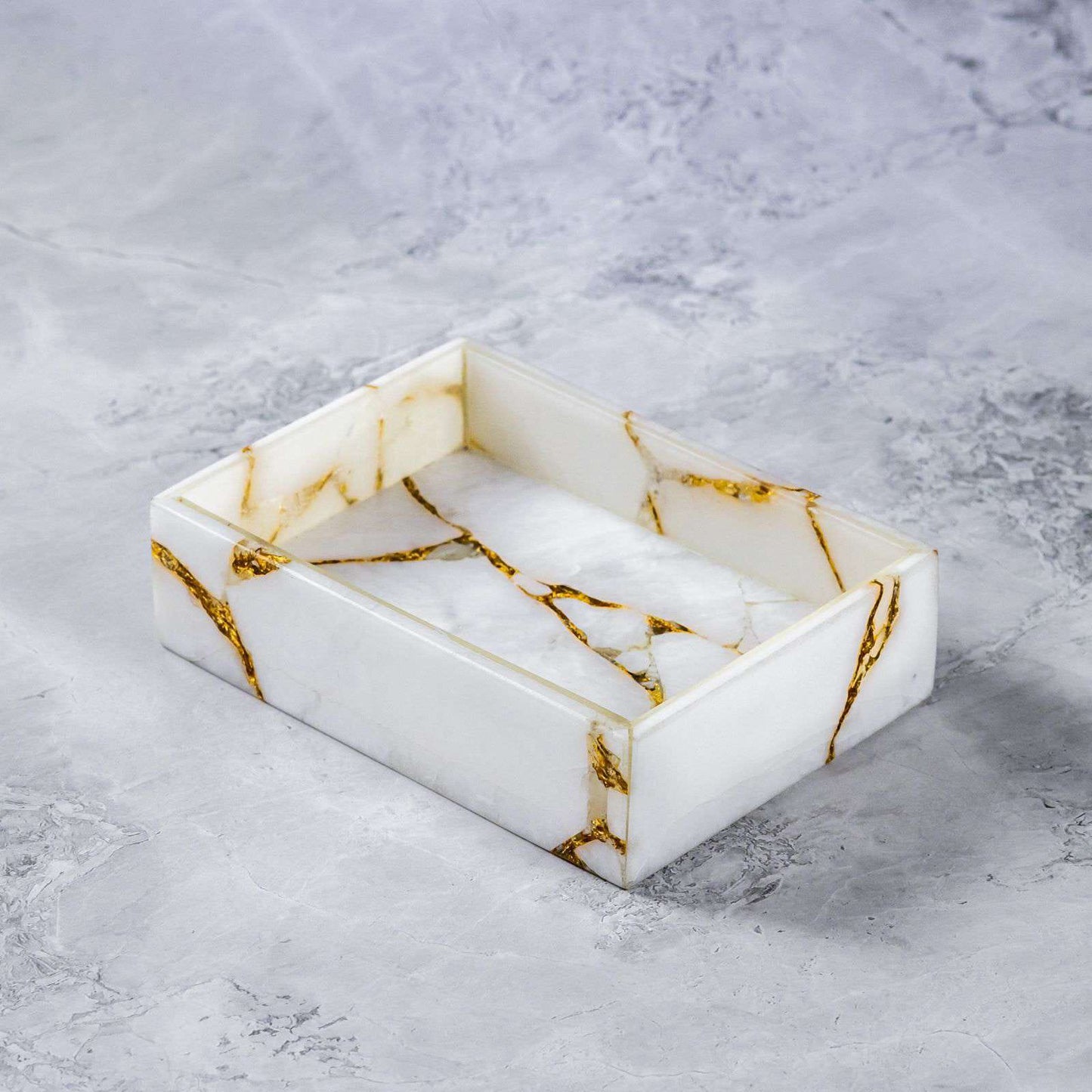 Quartz Gold Bath Set