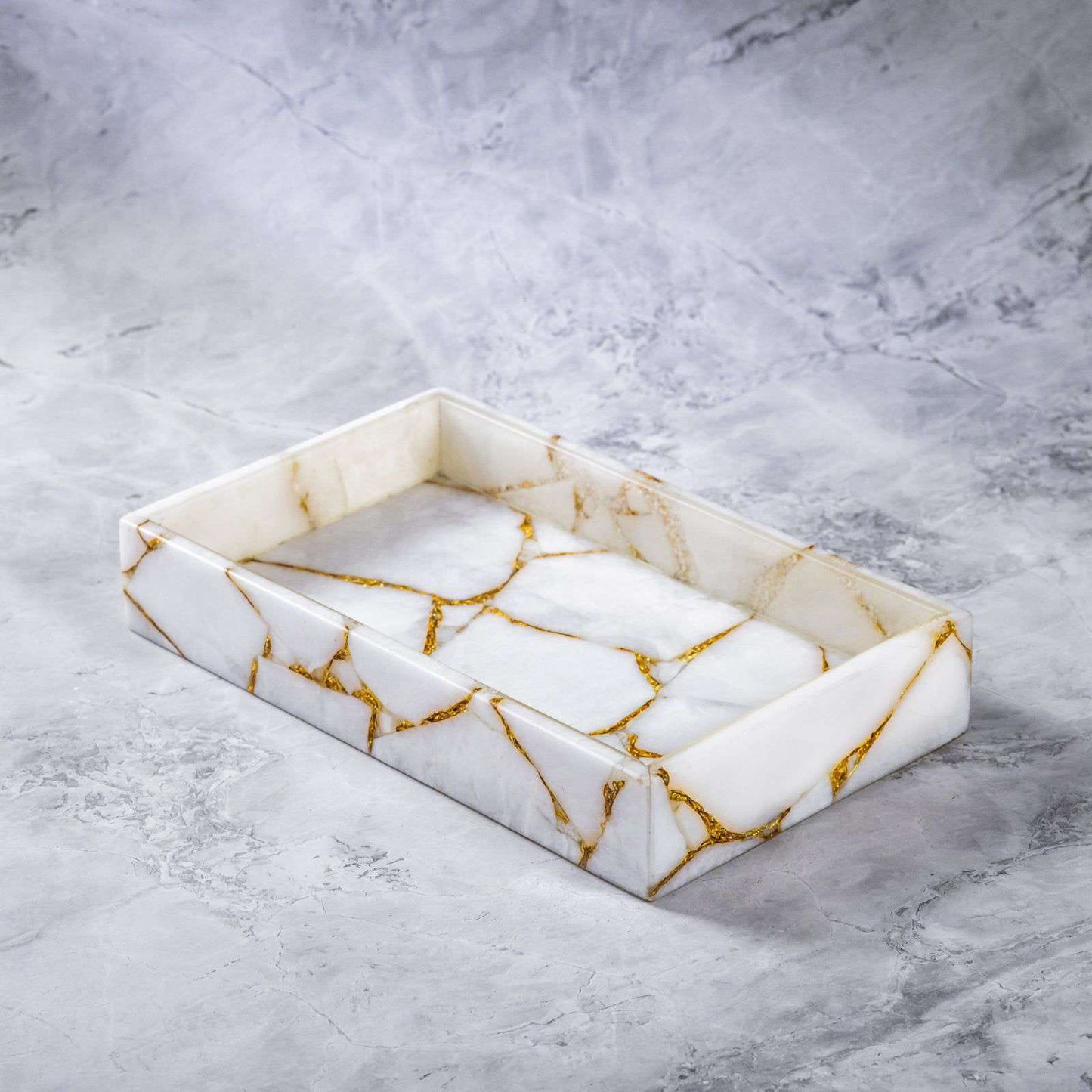 Quartz Gold Bath Set