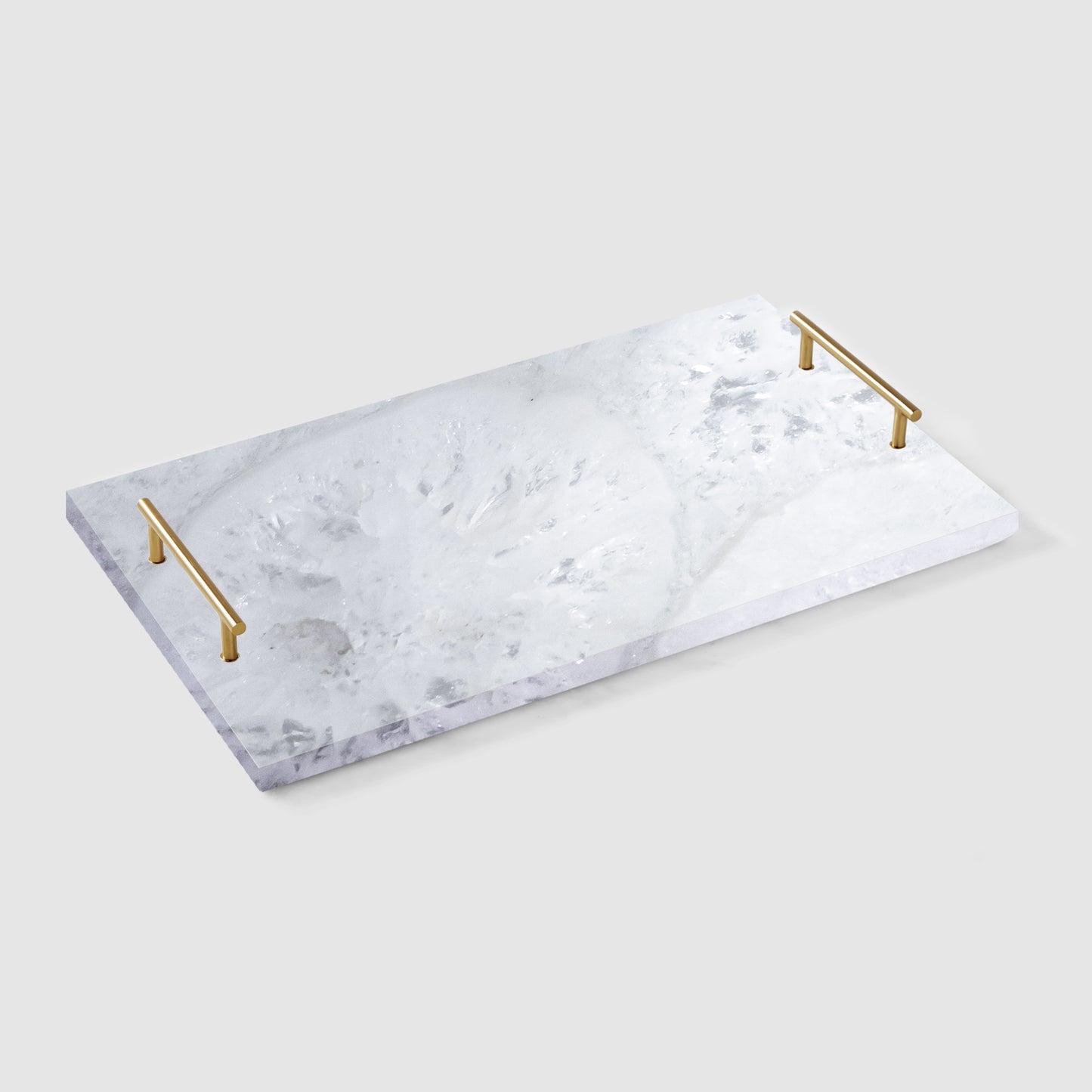 White Quartz Serving Tray